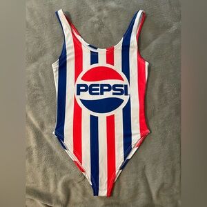 PEPSI one piece swimsuit